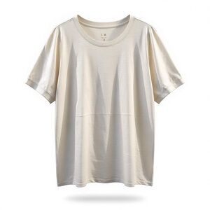 Belle by Kim Gravel Ivory Short Sleeve Top